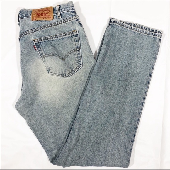 Levi's Denim - Levis 505 High Rise Jeans 36x34 - vintage 90s